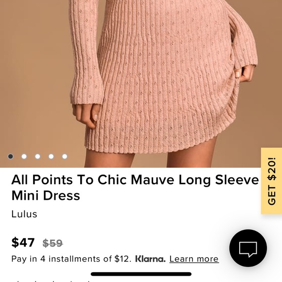 LULUS dress NEW W TAGS - Picture 4 of 4